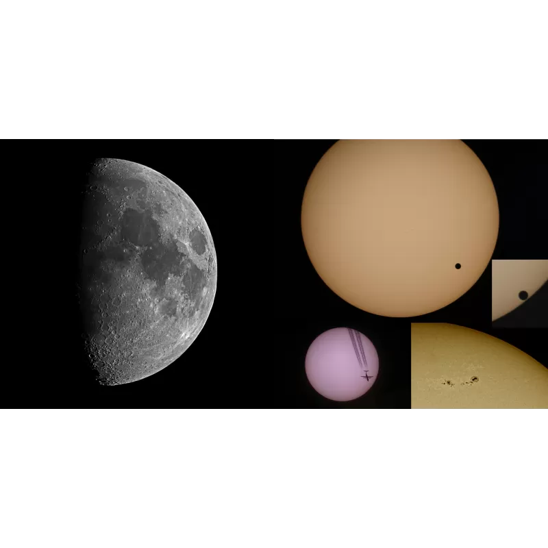 BRESSER Messier NT-130/1000 EXOS-1/EQ4 Telescopio