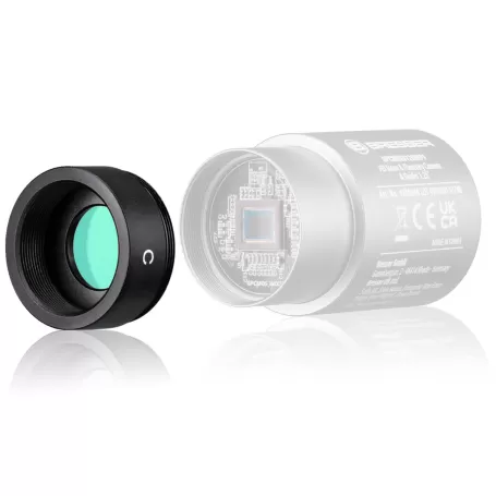 Filtro planetário de corte UV + IR para câmeras BRESSER CMOS Filtro planetário de corte UV + IR para câmeras BRESSER CMOS