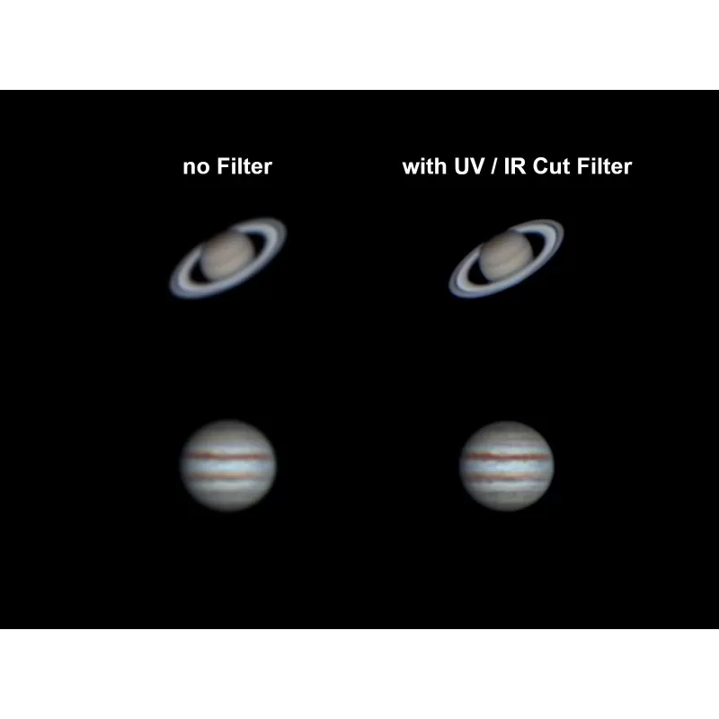 Filtro planetário de corte UV + IR para câmeras BRESSER CMOS