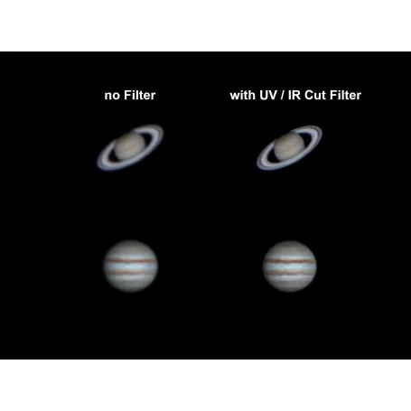 Filtro planetário de corte UV + IR para câmeras BRESSER CMOS