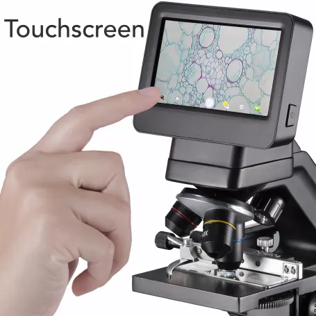 Microscopio BRESSER Biolux Touch 5 MP HDMI para Colegios y Aficionados