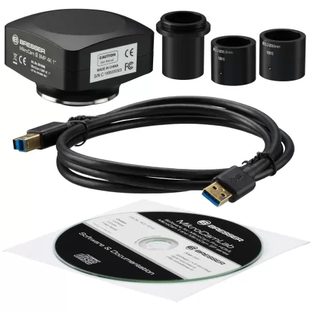 Cámara de Microscopio BRESSER MikroCamII 9MP 4K 1''