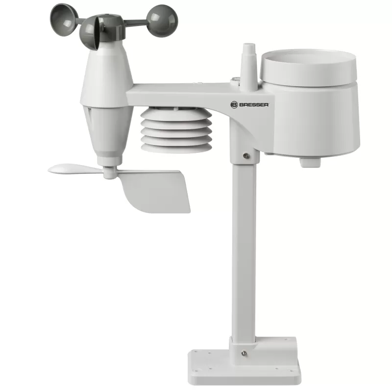 Sensor externo BRESSER 5 em 1 para estações meteorológicas 7002510/7002511/7002512/7002513 do número de lote 1156743 e 7002580 Sensor externo BRESSER 5 em 1 para estações meteorológicas 7002510/7002511/7002512/7002513 do número de lote 1156743 e 7002580
