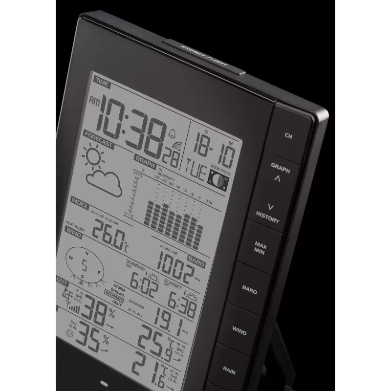 Estação base adicional BRESSER para a estação meteorológica PC 7002571