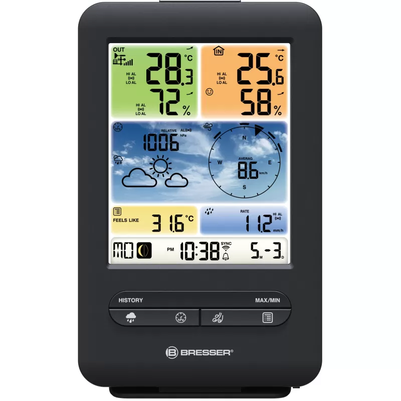 Base adicional BRESSER para estação meteorológica 7002585