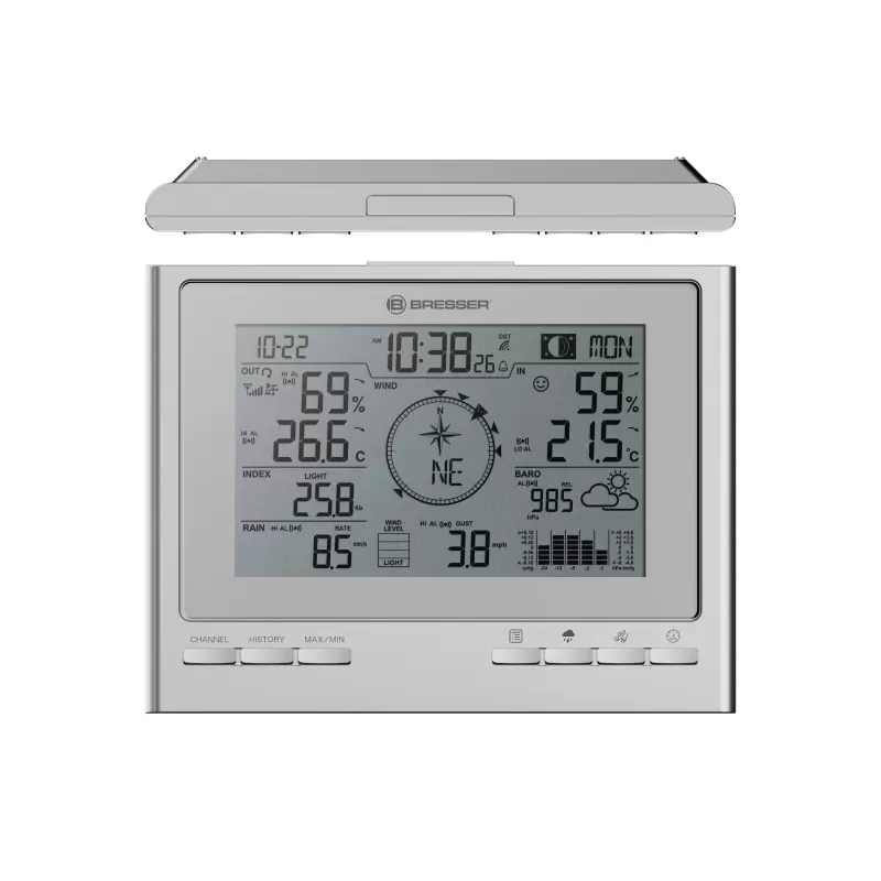Estação Base BRESSER para a Estação Meteorológica ClimateScout 7003100