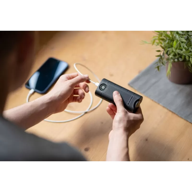 Banco de energia Led Lenser Flex 10, 2 x 21700 9000 mAh.