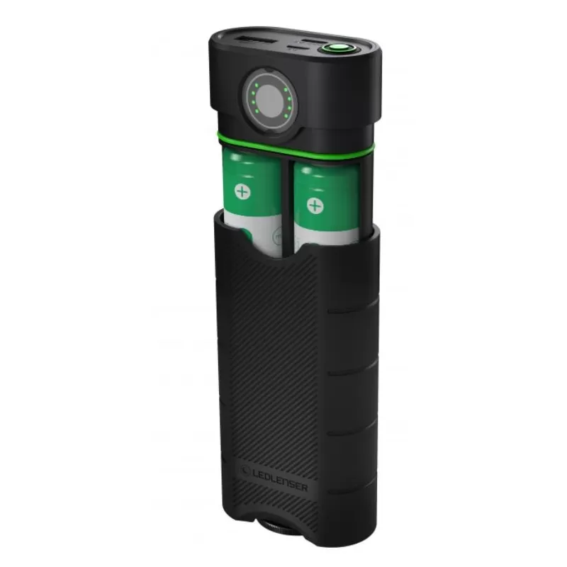 Banco de energia Led Lenser Flex 10, 2 x 21700 9000 mAh.