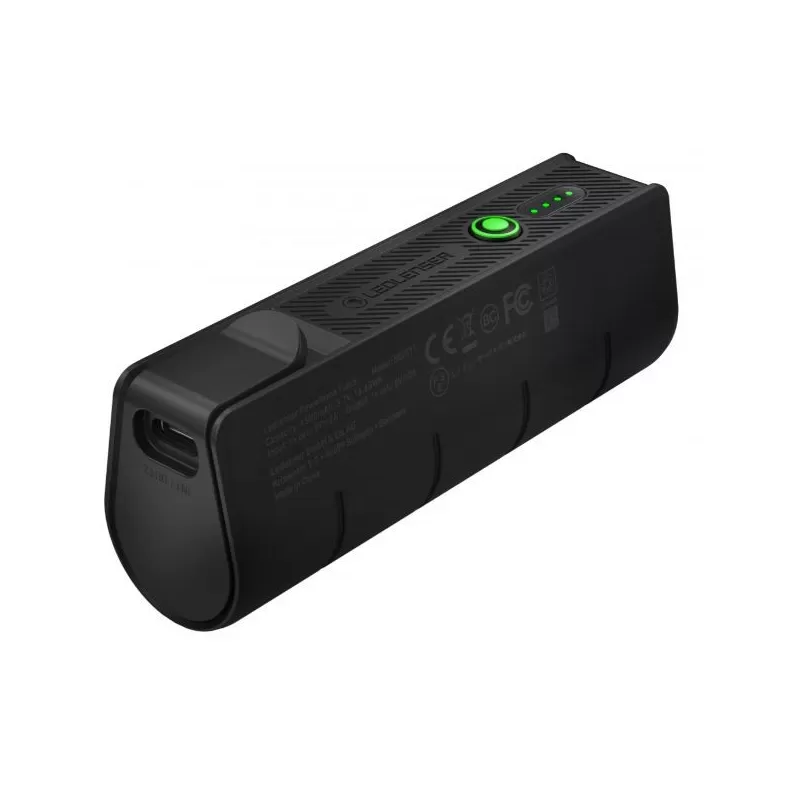 Banco de potência Led Lenser FLEX5 bateria 21700 4500 mAh