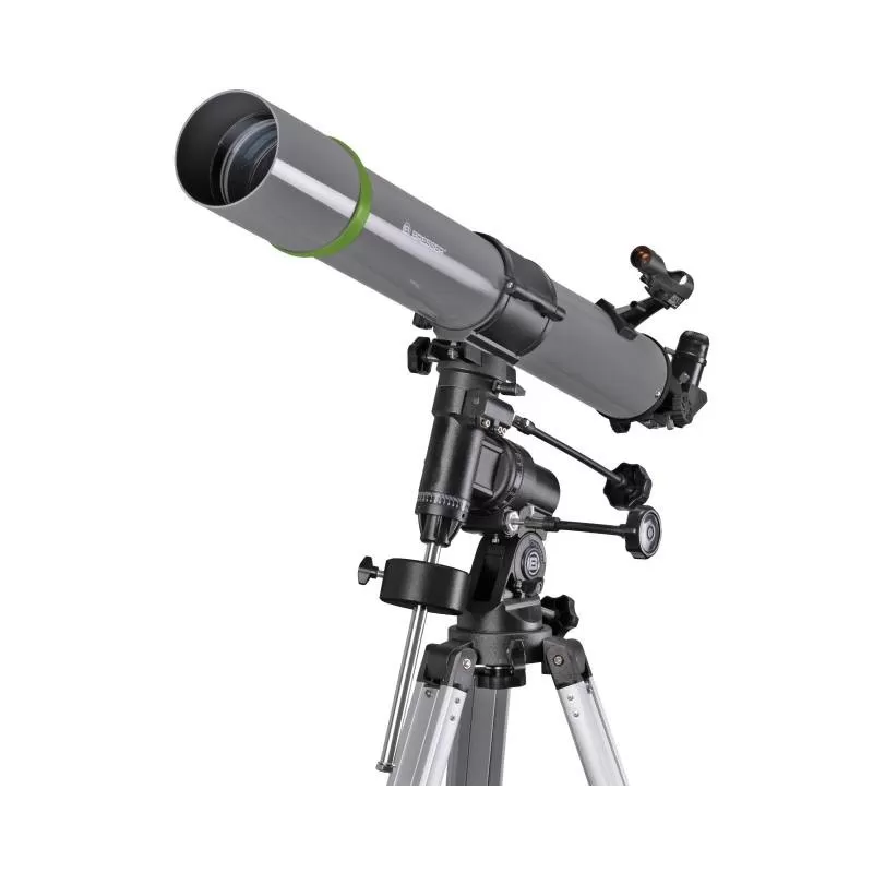 BRESSER SpaceExplorer telescopio refractor 90/900 con montura ecuatorial EQ3