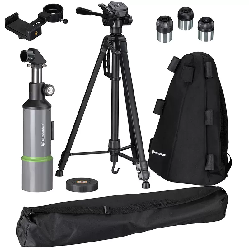 BRESSER NightExplorer 80/400 - Uso terrestre y Astronómico