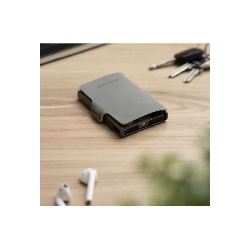 Carteira Flexível Led Lenser com Lanterna + Protetor de Cartão 150 lm Cinza