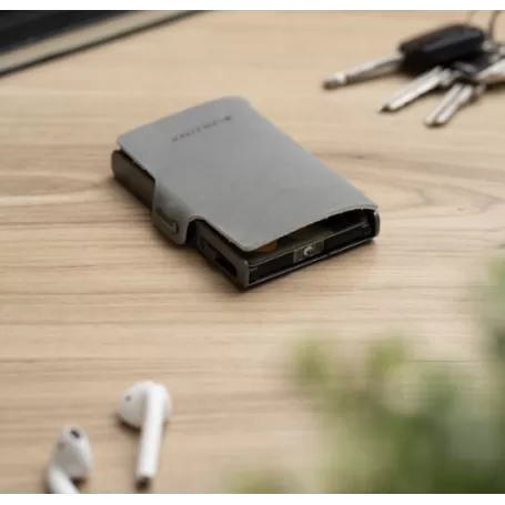 Carteira Flexível Led Lenser com Lanterna + Protetor de Cartão 150 lm Cinza