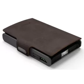 Carteira Flexível com Lanterna + Protetor de Cartão 150 lm MARROM