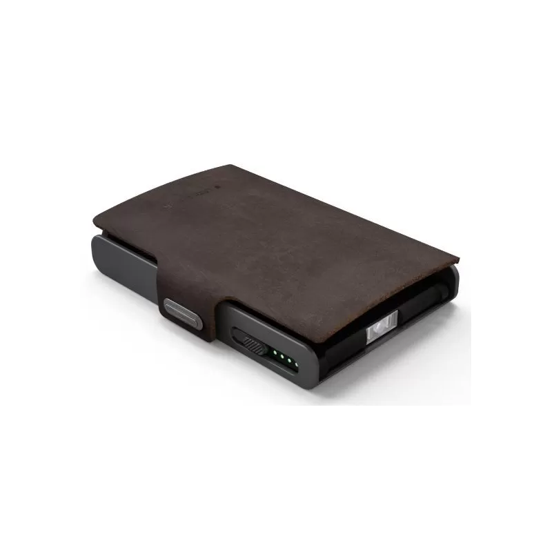 Carteira Flexível com Lanterna + Protetor de Cartão 150 lm MARROM Carteira Flexível com Lanterna + Protetor de Cartão 150 lm MARROM