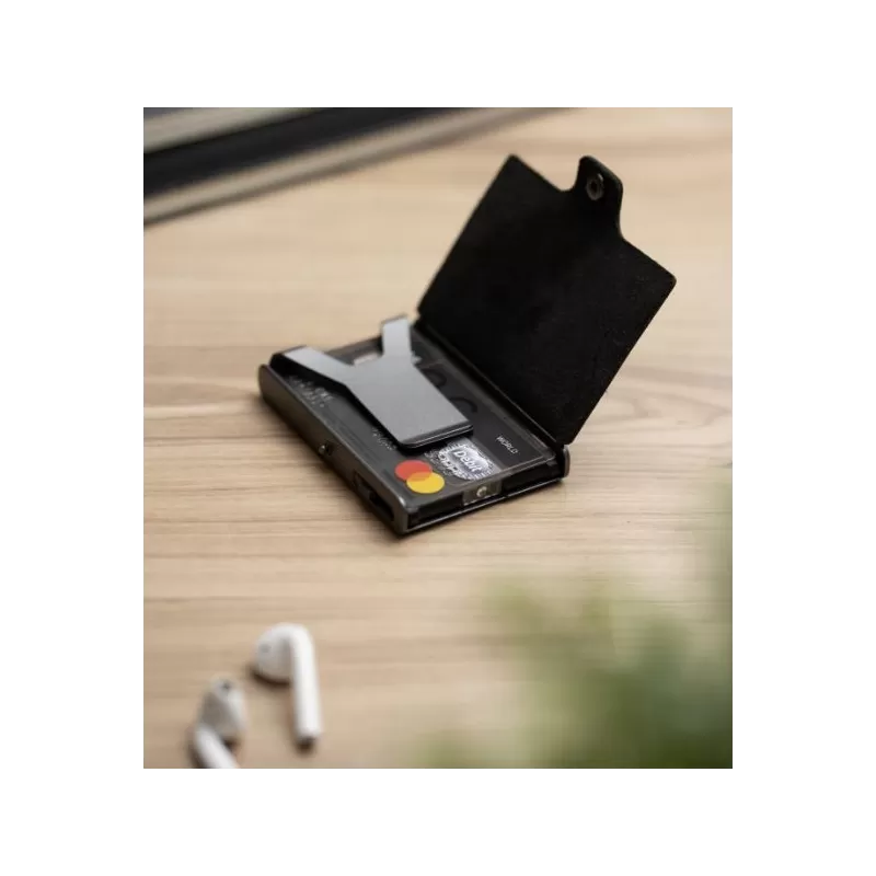 Carteira Flexível Led Lenser com Lanterna + Protetor de Cartão 150 lm PRETA