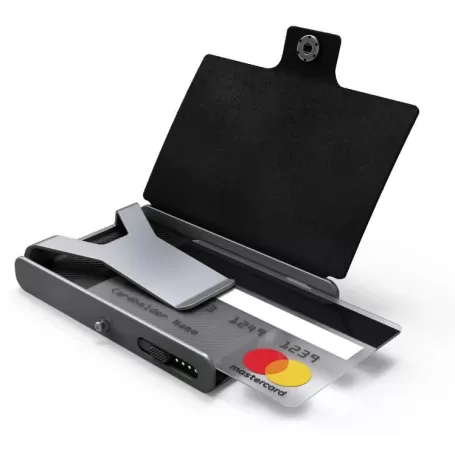 Carteira Flexível Led Lenser com Lanterna + Protetor de Cartão 150 lm PRETA