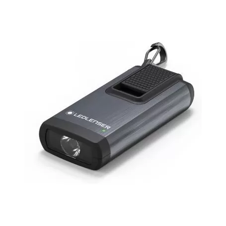 Chaveiro K6R, Cinza, Recarregável, Carregamento USB-A, LED VERMELHO Chaveiro K6R, Cinza, Recarregável, Carregamento USB-A, LED VERMELHO