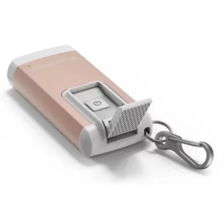 Led Lenser Llavero K6R, Oro, Recargable Carga USB-A- LED Rojo