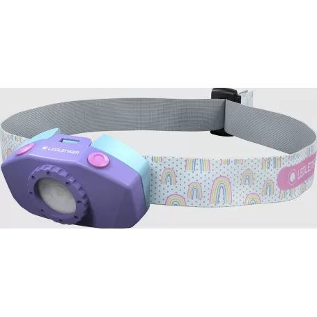 Lente Led Frontal KIDLED 4 Roxo Recarregável