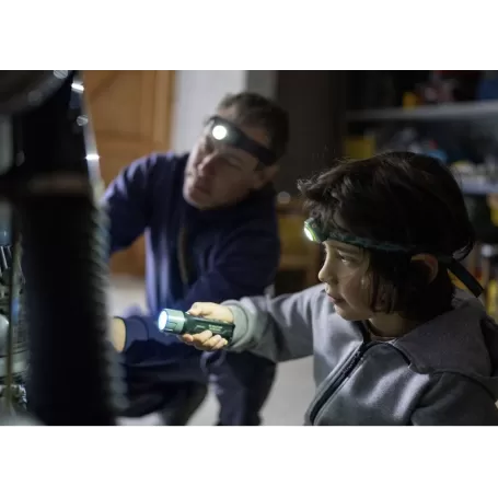 Lanterna Led Lenser KIDBEAM4 Verde, LEDs Coloridos