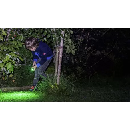 Lanterna Led Lenser KIDBEAM4 Verde, LEDs Coloridos