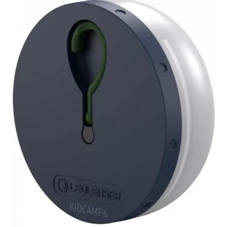 Luz de acampamento Led Lenser KIDCAMP6 verde, com LEDs coloridos