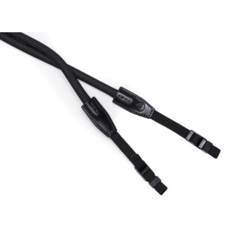 Leica Correa de cuerda negra de 126cm - Aire Libre Shop