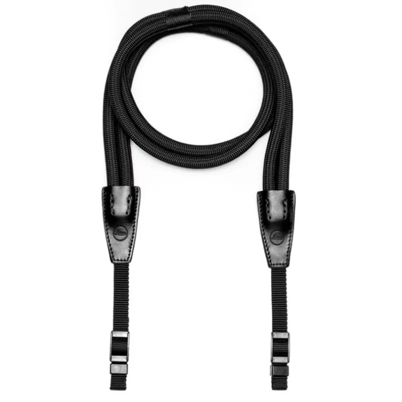 Alça de corda dupla Leica preta 126 cm Alça de corda dupla Leica preta 126 cm