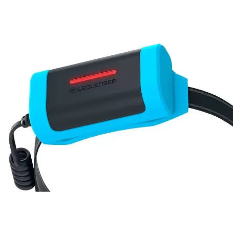 Lente LED frontal NEO9R preta/azul