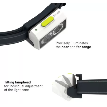 Lente Led Frontal NEO5R Branco/Cal