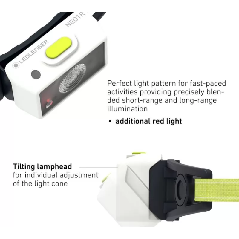 Lente Led Frontal NEO1R Branco/Cal