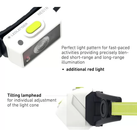 Lente Led Frontal NEO1R Branco/Cal