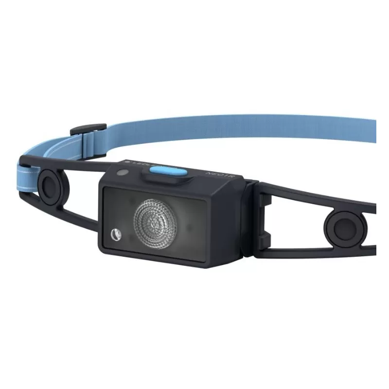 Lente LED frontal NEO1R preta/azul