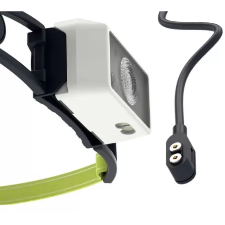 Lente LED frontal NEO1R preta/cinza