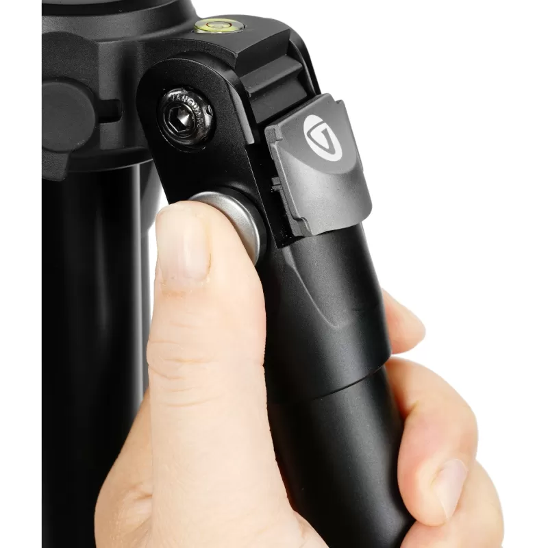 Vanguard Veo 3 263AB - Tripé de alumínio, cabeça esférica de eixo duplo