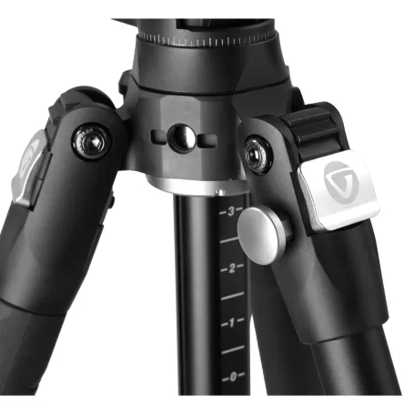 Vanguard Veo 3T+ 264APS - Tripé de alumínio, cabeça esférica de 3 vias e coluna de montagem central
