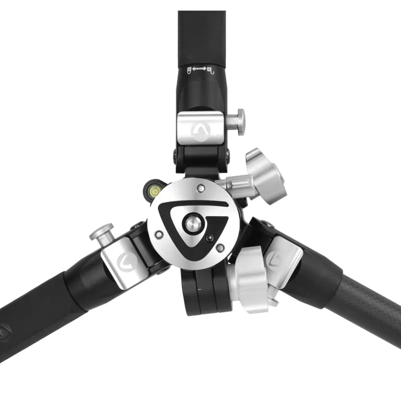 Vanguard Veo 3T+ 264CPS - Tripé de fibra de carbono com cabeça esférica de 3 vias e coluna de centro a centro