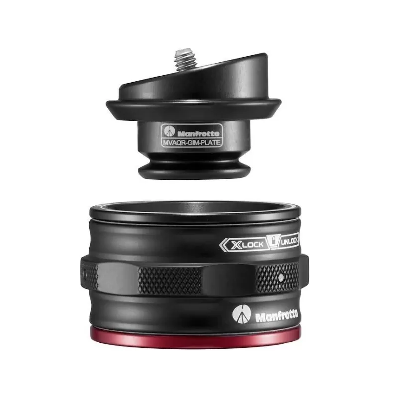 Sapata de liberação rápida Manfrotto Move 15° para GimBoom