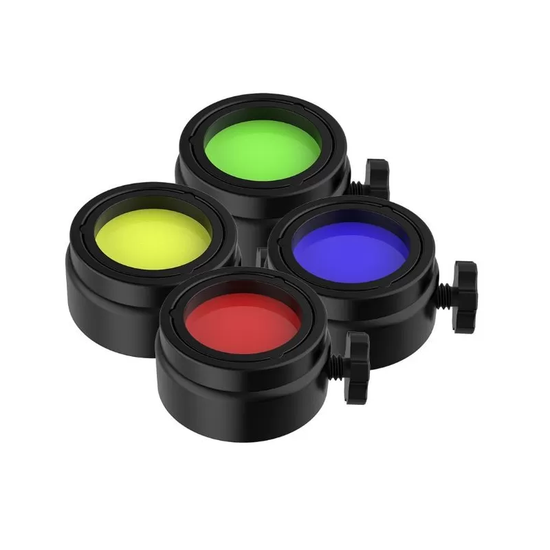 Filtro de 4 cores para lanternas ZOSMA 900 e PROPUS 1200 Filtro de 4 cores para lanternas ZOSMA 900 e PROPUS 1200