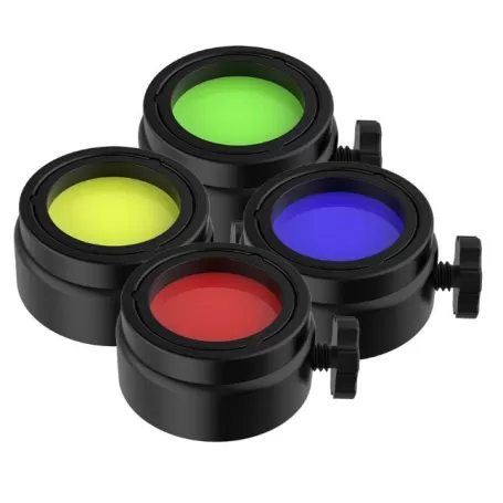Filtro de 4 cores para lanternas ZOSMA 900 e PROPUS 1200 Filtro de 4 cores para lanternas ZOSMA 900 e PROPUS 1200