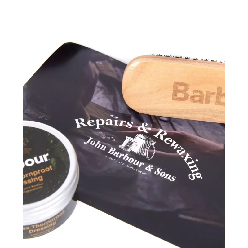 Kit de cuidados com a jaqueta Barbour