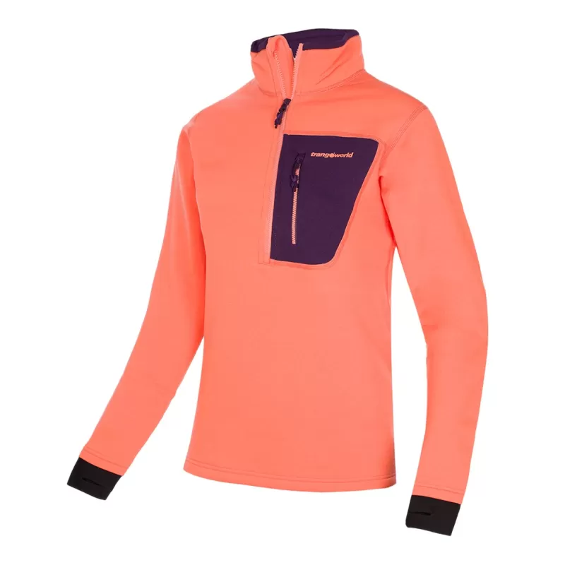 Trangoworld PULLOVER TRX2 STRETCH WM PRO CORAL/MORADO Trangoworld PULLOVER TRX2 STRETCH WM PRO CORAL/MORADO