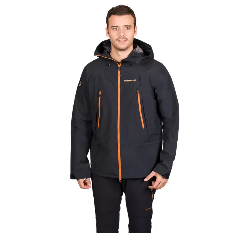 Trangoworld CHAQUETA TEMPEST TW86 NEGRO/NEGRO