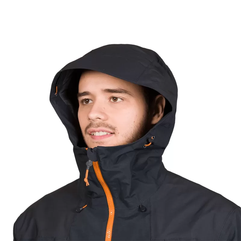 Trangoworld CHAQUETA TEMPEST TW86 NEGRO/NEGRO