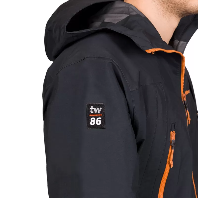 Trangoworld CHAQUETA TEMPEST TW86 NEGRO/NEGRO