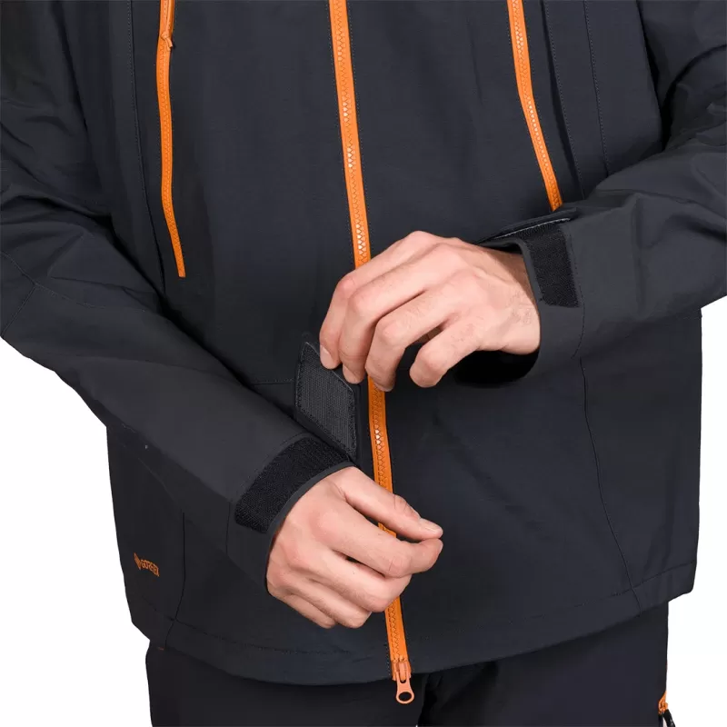 Trangoworld CHAQUETA TEMPEST TW86 NEGRO/NEGRO