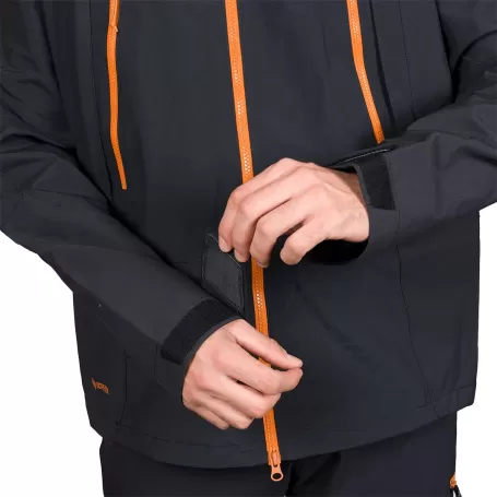 Trangoworld CHAQUETA TEMPEST TW86 NEGRO/NEGRO