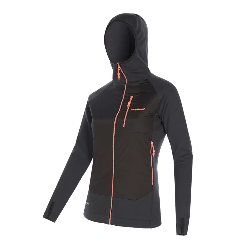 Trangoworld CHAQUETA TRX2 HYBRID LT WM PRO NEGRO