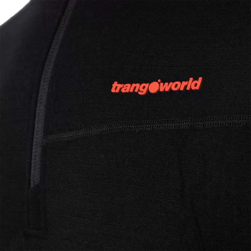 Trangoworld PULLOVER INTERIOR TRX2 WOOL PRO VD NEGRO